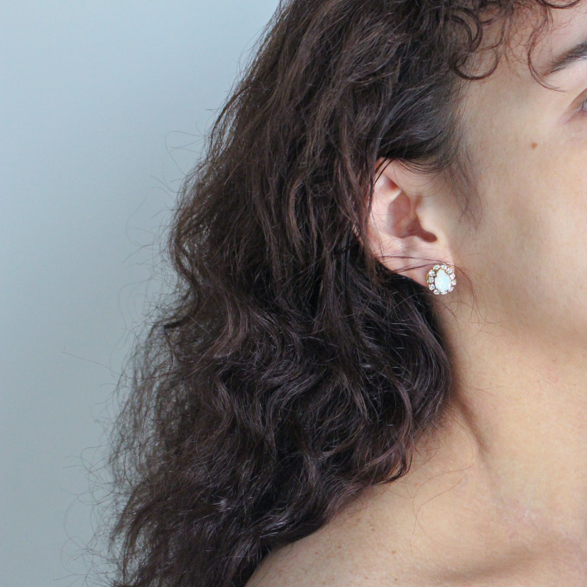 ドロップピアス/イヤリング（ホワイトオパール） – niita/ニータ公式