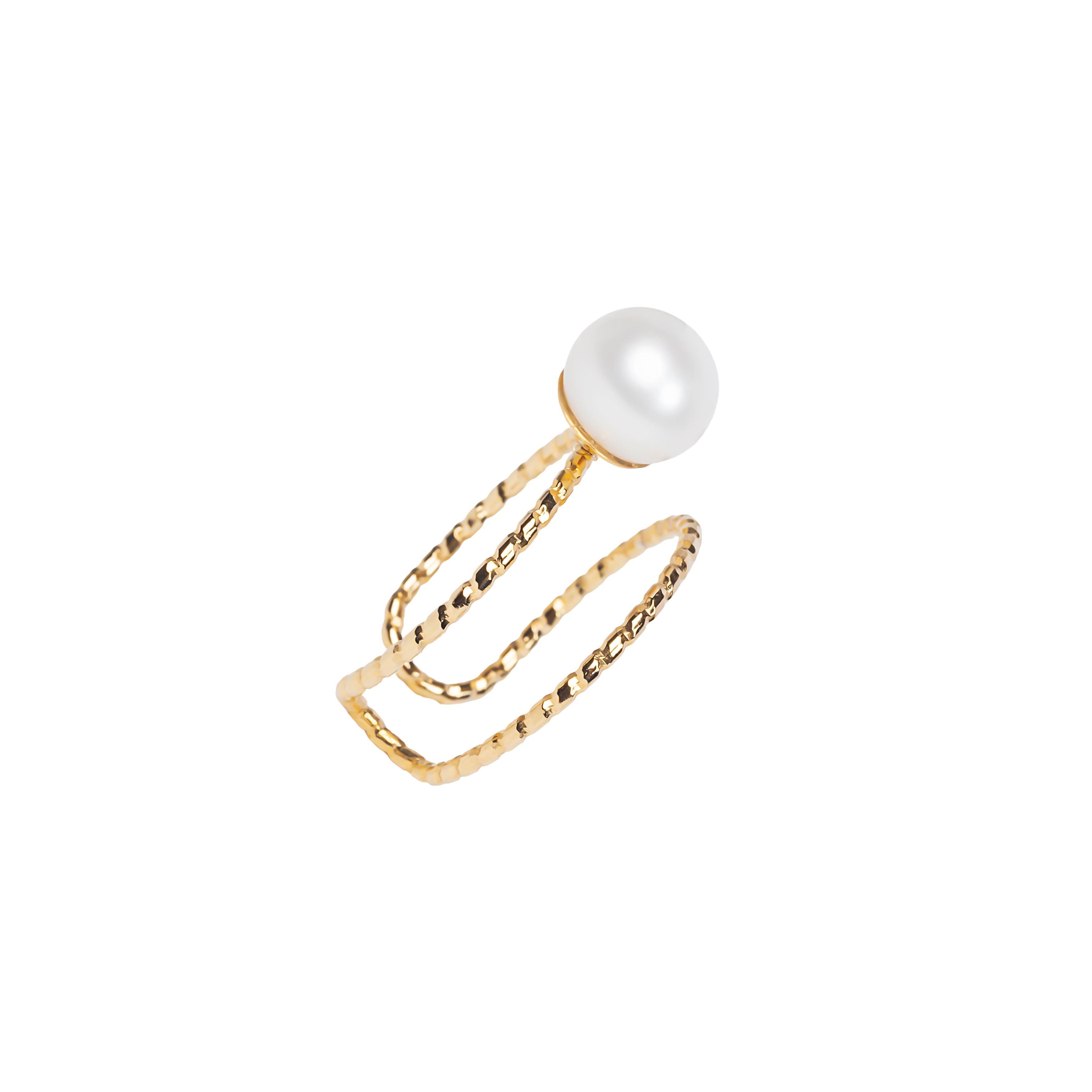 一粒淡水パールリング（ゴールド） – niita/ニータ公式