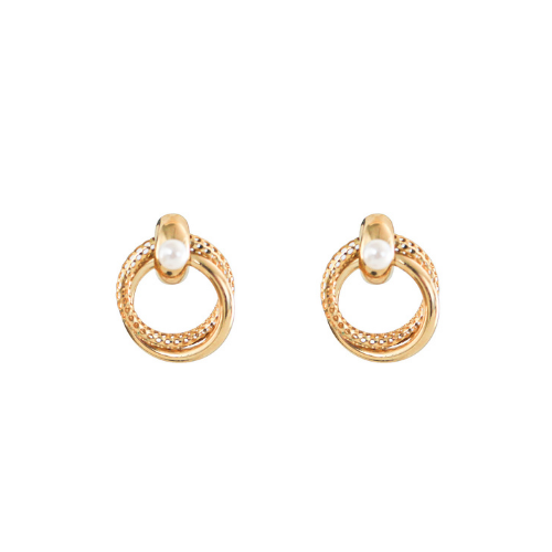 ラージピアス ゴールド シルバー レディース ピアス シルバー925